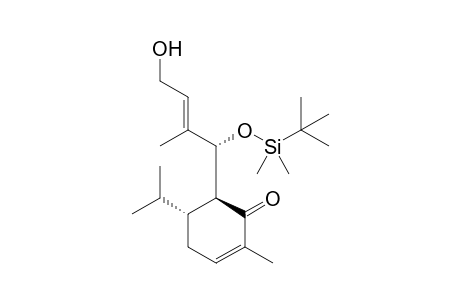 (5R,6S)-6-[(1R,E)-1-(tert-Butyldimethylsilyloxy)-4-hydroxy-2-methylbut-2-enyl]-5-isopropyl-2-methylcyclohex-2-enone