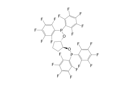 1,2-Bis[bis(pentafluorophenyl)phosphinoxy]cyclopentane