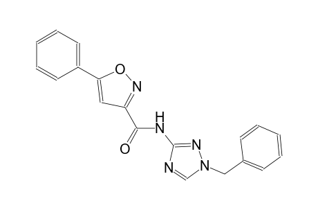 N-(1-benzyl-1H-1,2,4-triazol-3-yl)-5-phenyl-3-isoxazolecarboxamide