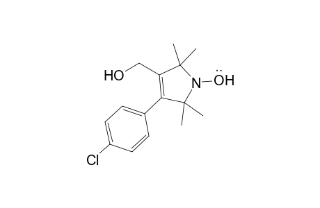 4-(4-Chlorophenyl)-3-hydroxymethyl-2,2,5,5-tetramethyl-2,5-dihydro-1H-pyrroline-1-yloxyl radical