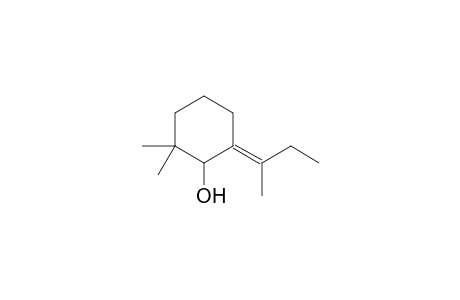 (E)-2-(Methylpropylidene)-6,6-dimethylcyclohexanol