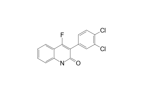3-(3,4-DICHLOROPHENYL)-4-FLUORO-HYDROQUINOLIN-2-ONE