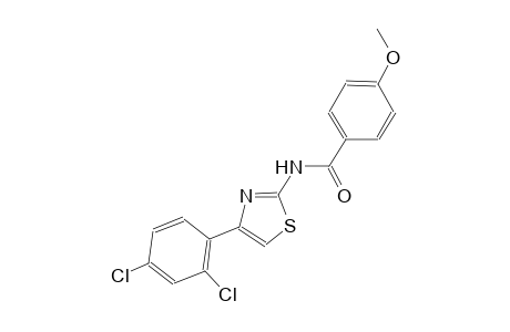 N-[4-(2,4-dichlorophenyl)-1,3-thiazol-2-yl]-4-methoxybenzamide