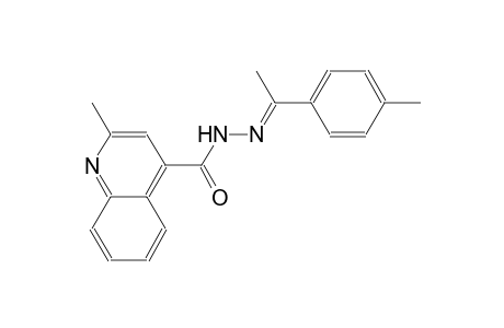 2-methyl-N'-[(E)-1-(4-methylphenyl)ethylidene]-4-quinolinecarbohydrazide