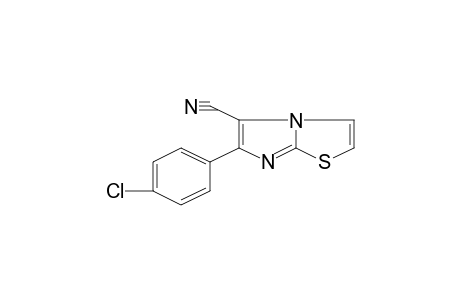 6-(p-CHLOROPHENYL)IMIDAZO[2,1-b]THIAZOLE-5-CARBONITRILE