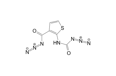 1-(3-carbonazidoyl-2-thienyl)-3-diazo-urea