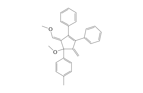4-METHOXY-3-(METHOXYMETHYLENE)-5-METHYLENE-1,2-DIPHENYL-1-CYCLOPENTENE