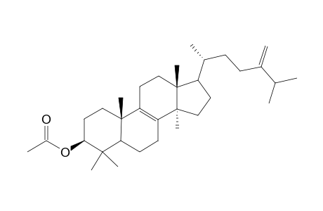 24-Methylene-22,23-dihydroanosterol-3.beta.-acetate