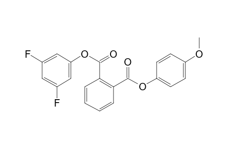 Phthalic acid, 3,5-difluorophenyl 4-methoxyphenyl ester