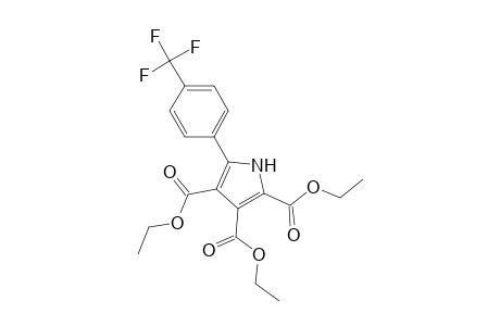 1H-Pyrrole-2,3,4-tricarboxylic acid, 5-[4-(trifluoromethyl)phenyl]-, triethyl ester