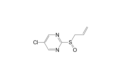 5-Chloranyl-2-prop-2-enylsulfinyl-pyrimidine