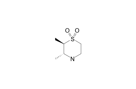 TRANS-2,3-DIMETHYL-1,4-THIAZANE-S,S-DIOXIDE