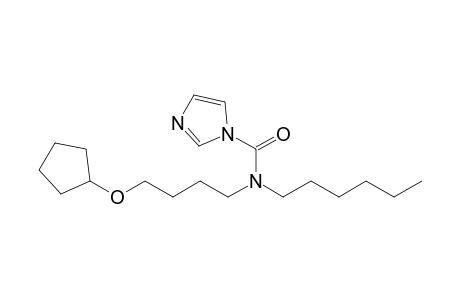 1H-Imidazole-1-carboxamide, N-[4-(cyclopentyloxy)butyl]-N-hexyl-
