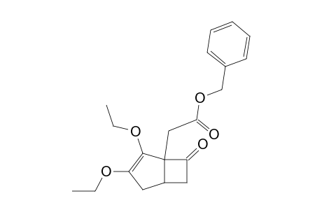 1-(Benzyloxycarbonylmethyl)-2,3-diethoxybicyclo[3.2.0]hept-2-en-7-one