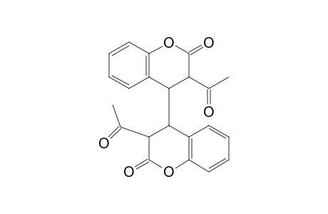 [4,4'-Bi-2H-1-benzopyran]-2,2'-dione, 3,3'-diacetyl-3,3',4,4'-tetrahydro-
