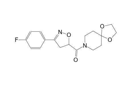 1,4-dioxa-8-azaspiro[4.5]decane, 8-[[3-(4-fluorophenyl)-4,5-dihydro-5-isoxazolyl]carbonyl]-