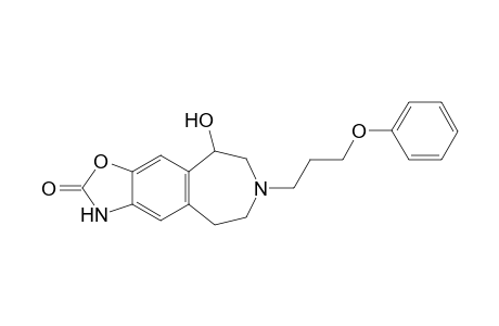 9-Hydroxy-7-(3-phenoxypropyl)-3,5,6,7,8,9-hexahydrooxazolo[4,5-h]-[3]benzazepin-2-one