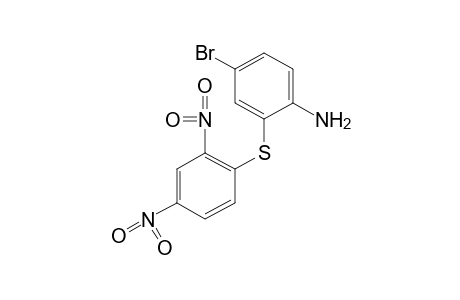 4-BROMO-2-[(2,4-DINITROPHENYL)THIO]ANILINE