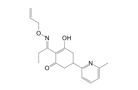 1,3-Cyclohexanedione, 5-(6-methyl-2-pyridinyl)-2-[1-[(2-propenyloxy)amino]propylidene]-