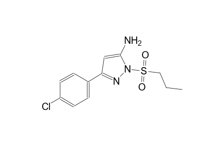 1H-pyrazol-5-amine, 3-(4-chlorophenyl)-1-(propylsulfonyl)-