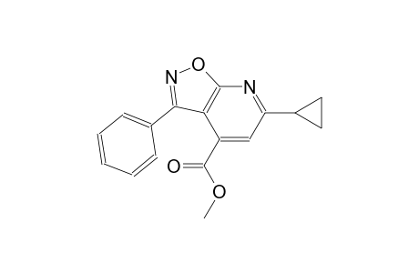isoxazolo[5,4-b]pyridine-4-carboxylic acid, 6-cyclopropyl-3-phenyl-, methyl ester