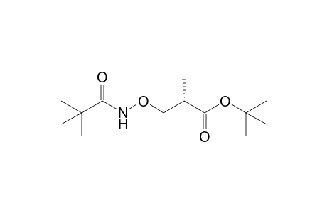 (S)-tert-butyl 2-methyl-3-(pivalamidooxy)propanoate