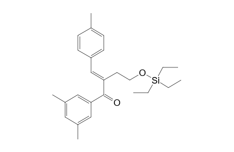 1-(3,5-Dimethylphenyl)-3-(p-tolyl)-2-(2-triethylsilyloxyethyl)propenone