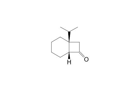 1-Isopropyl-cis-bicyclo-[4.2.0]-octan-7-one