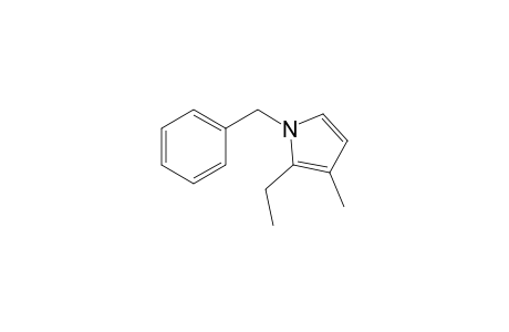 N-Benzyl-2-ethyl-3-methylpyrrole
