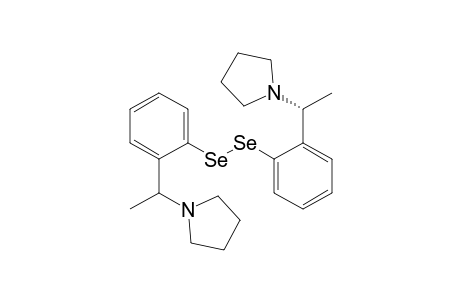 1-[(1R)-1-[2-[[2-[(1R)-1-(1-pyrrolidinyl)ethyl]phenyl]diselanyl]phenyl]ethyl]pyrrolidine