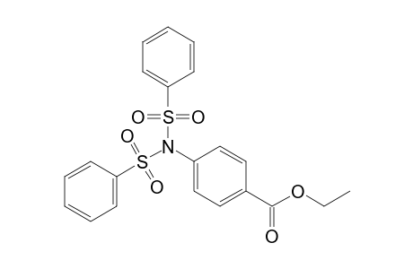 Ethyl 4-[bis(phenylsulfonyl)amino]benzoate