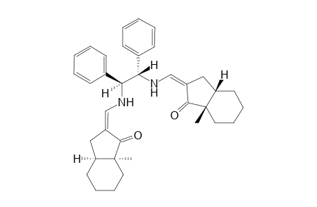 (1S,2R)-N,N'-bis( 9-Oxo-1-methylbicyclo[4.3.0]nonane-8-diylmethyl )-1,2-diphenyl-1,2-ethylenediamine