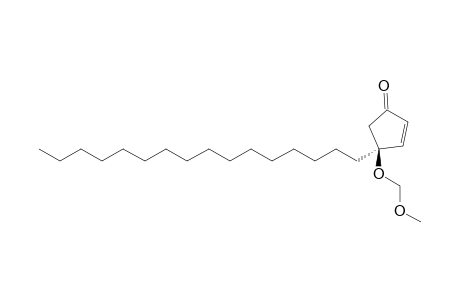 (+)-(S)-4-Hexadecyl-4-methoxymethoxy-2-cyclopentenone