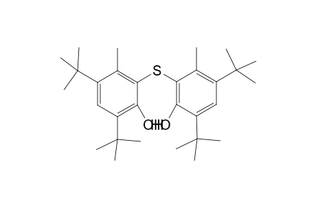 4,6-Ditert-butyl-2-(3,5-ditert-butyl-2-methyl-6-oxidanyl-phenyl)sulfanyl-3-methyl-phenol