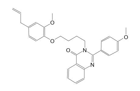 3-[4-(4-allyl-2-methoxyphenoxy)butyl]-2-(4-methoxyphenyl)-4(3H)-quinazolinone