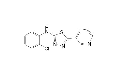 2-(3-Pyridyl)-5-(2-chlorophenylamino)-1,3,4-thiadiazole