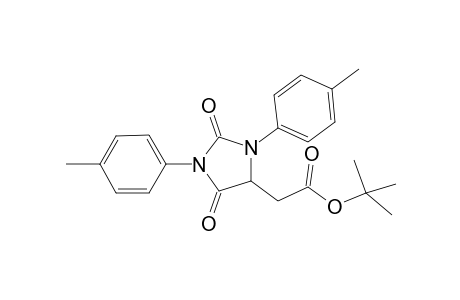 tert-Butyl 2-(2,5-dioxo-1,3-di-p-tolylimidazolidin-4-yl)acetate