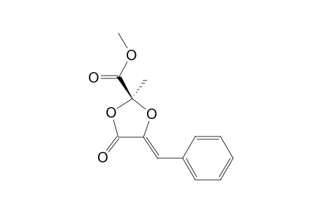 METHYL-[2S,(4Z)]-4-BENZYLIDENE-2-METHYL-5-OXO-1,3-DIOXOLANE-2-CARBOXYLATE