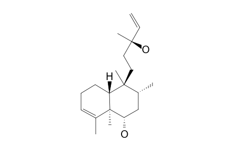 (6-S,13-S)-CLERODA-3,13-DIENE-6,13-DIOL