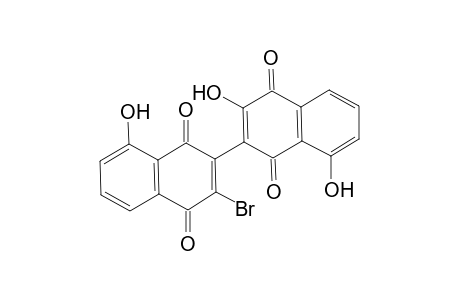 3-Bromo-3',8,8'-trihydroxy-2,2'-binaphthalene-1,1',4,4'-tetrone