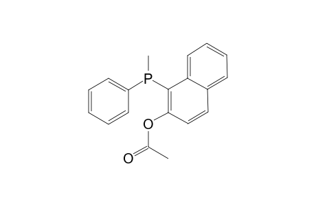 (+-)-(2-Actoxy-1-naphthyl)methylphenylphosphine