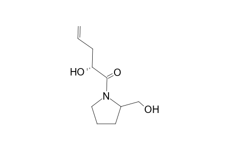 2-(Hydroxymethyl)-1-[(2R)-2'-allyl-2'-(hydroxyacetyl)]pyrrolidine