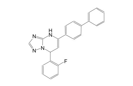 5-[1,1'-biphenyl]-4-yl-7-(2-fluorophenyl)-4,7-dihydro[1,2,4]triazolo[1,5-a]pyrimidine
