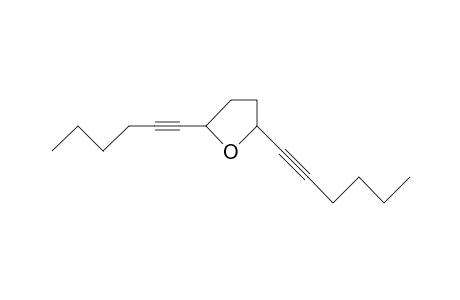 2,5-Bis(hex-1-ynyl)-tetrahydro-furan