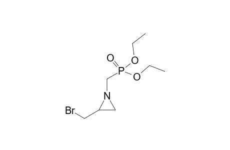 Diethyl [2'-(bromomethyl)aziridino]methyl-phosphonate
