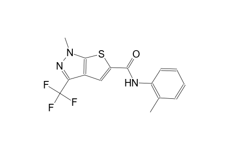 1H-thieno[2,3-c]pyrazole-5-carboxamide, 1-methyl-N-(2-methylphenyl)-3-(trifluoromethyl)-