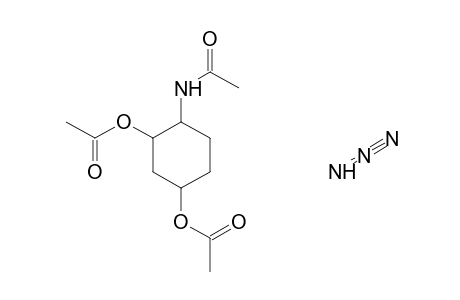 CYCLOHEXANE, 1R-ACETAMIDO-2C,4C-BIS(ACETOXY)-3T-AZIDO-