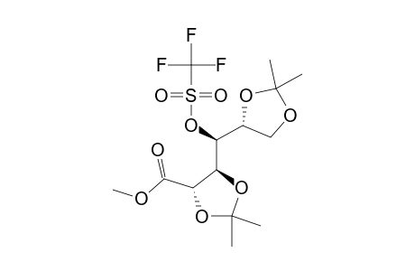 METHYL-2,3:5,6-DI-O-ISOPROPYLIDENE-4-O-TRIFLUOROMETHYL-SULFONYL-D-GALACTONATE