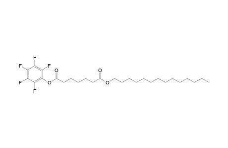 Pimelic acid, pentafluorophenyl tetradecyl ester