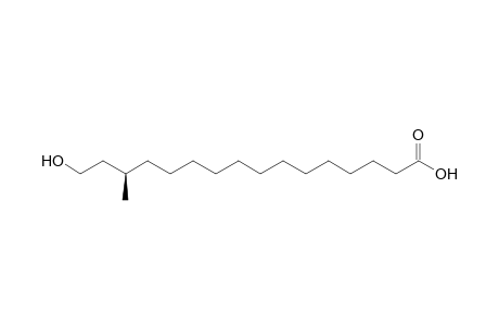 (R)-16-Hydroxy-14-methylhexadecanoic acid